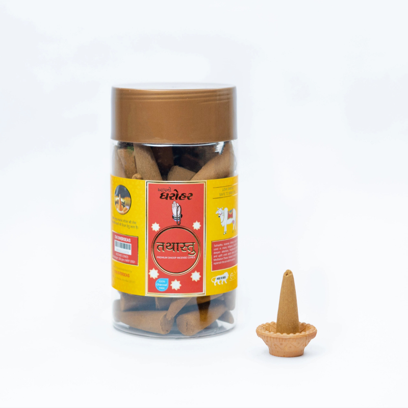 Apno Dharohar TathaAstu Dhoop Cone 150gm– Purify Home with Sacred Aroma