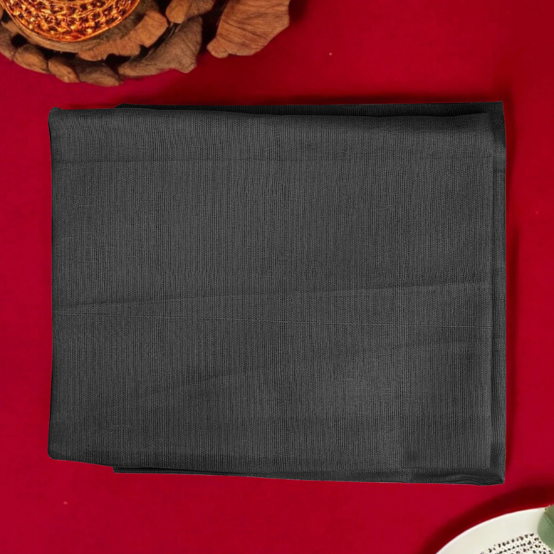 Black Cloth – 1.25 Meter Pure Cotton Fabric for Pooja & Spiritual Rituals